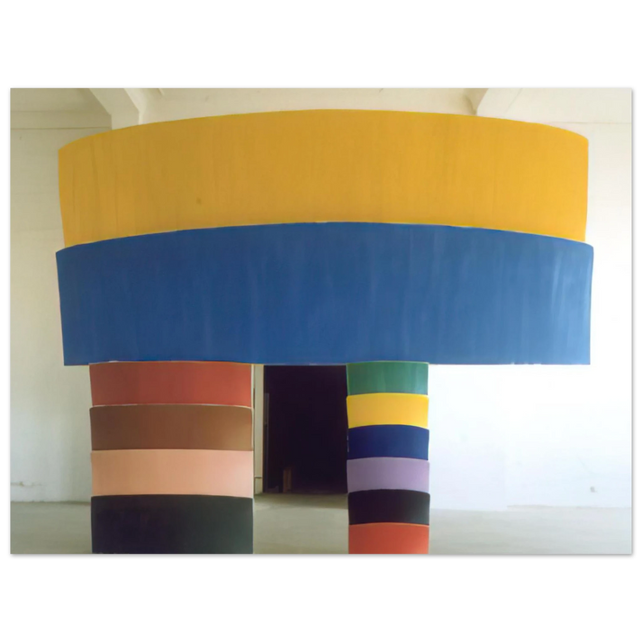 Ron Gorchov - Entrance - 1972 75x100 cm / 30x40inches Fine Art Poster