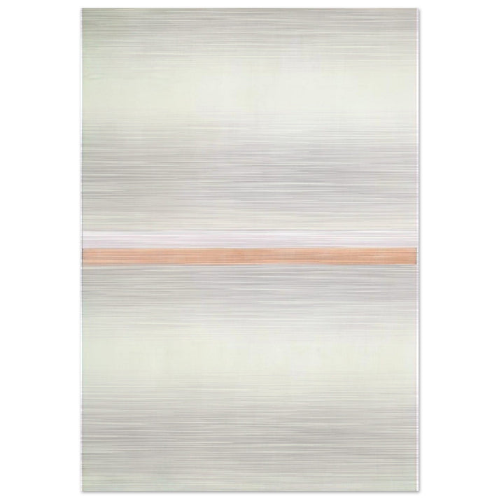 Gratitude - Agnes Martin Brushed Aluminum Print - 70x100 cm / 28x40 inches | Agnes Martin Aluminum Print | Agnes Martin Prints