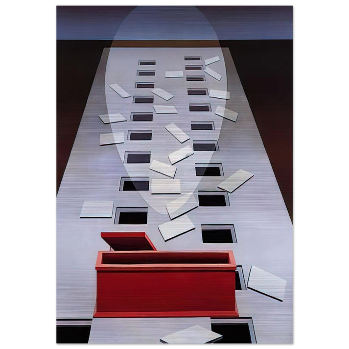 Transection #3, After Fra Angelico - 1967 - Clarence Holbrook Carter Brushed Aluminum Print - 70x100 cm / 28x40 inches | Clarence Holbrook Carter Aluminum Print | Clarence Holbrook Carter Prints