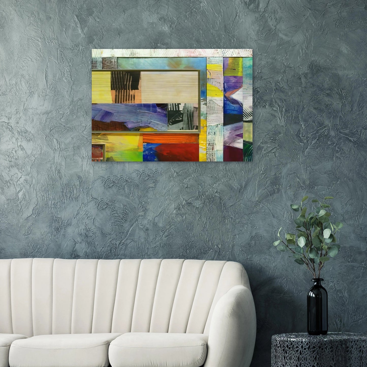 Time Before History - Sam Gilliam Brushed Aluminum Print - 70x100 cm / 28x40 inches | Sam Gilliam Aluminum Print | Sam Gilliam Prints