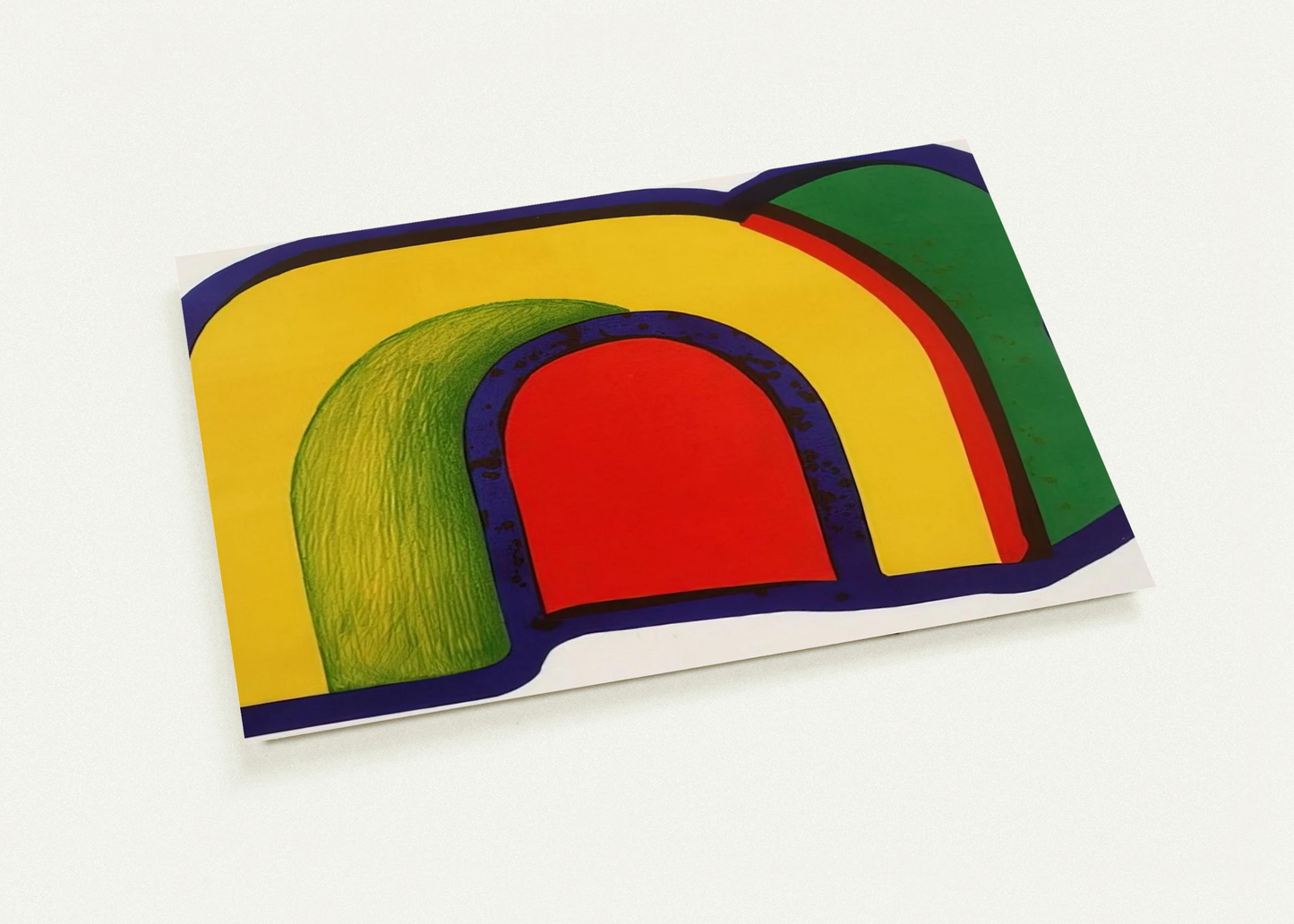 Arch - 1971 By Howard Hodgkin Pack of 10 Post Cards | Howard Hodgkin Post Cards | A6 (10.5 x 14.8 cm) - 4.1 x 5.8 inches