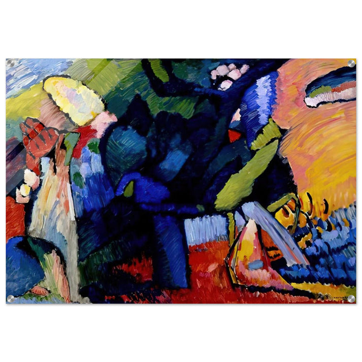 IMPROVISATION 4 1909 - Wassily Kandinsky Acrylic Print - 70x100 cm / 28x40″ inches