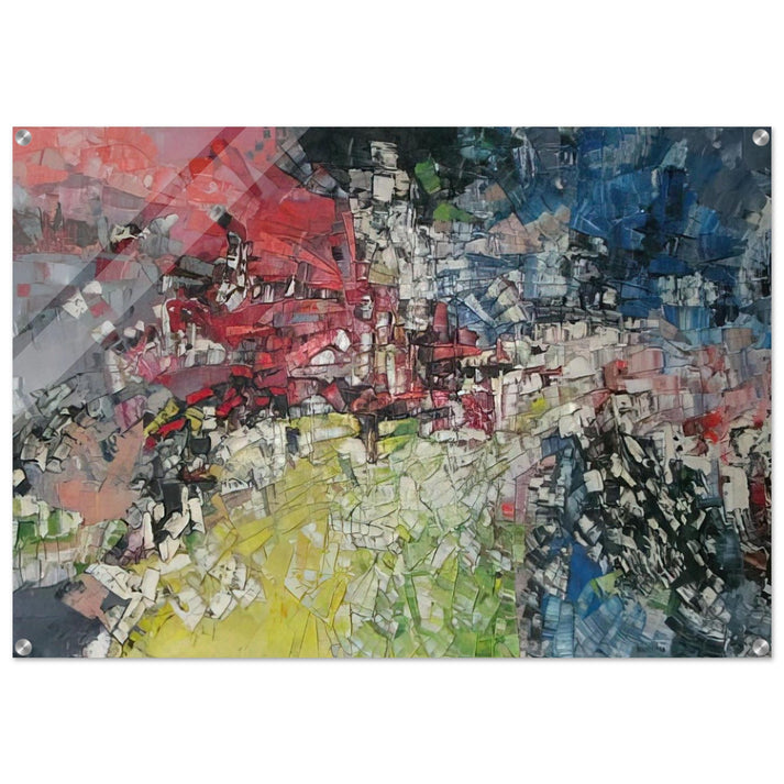 Horizons ouverts - Jean-Paul Riopelle Acrylic Print - 70x100 cm / 28x40″ inches