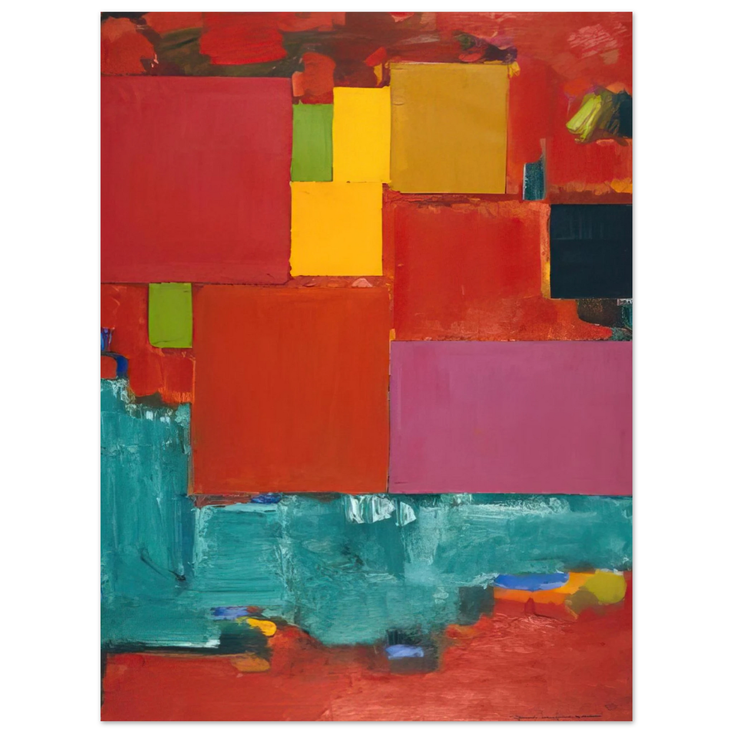 Hans Hofmann - Pompeii Fine Art Poster - Default Title