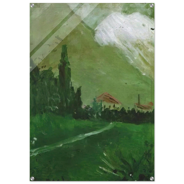 LANDSCAPE NEAR FIGUERAS - Salvador Dali Acrylic Print - 70x100 cm / 28x40″ inches