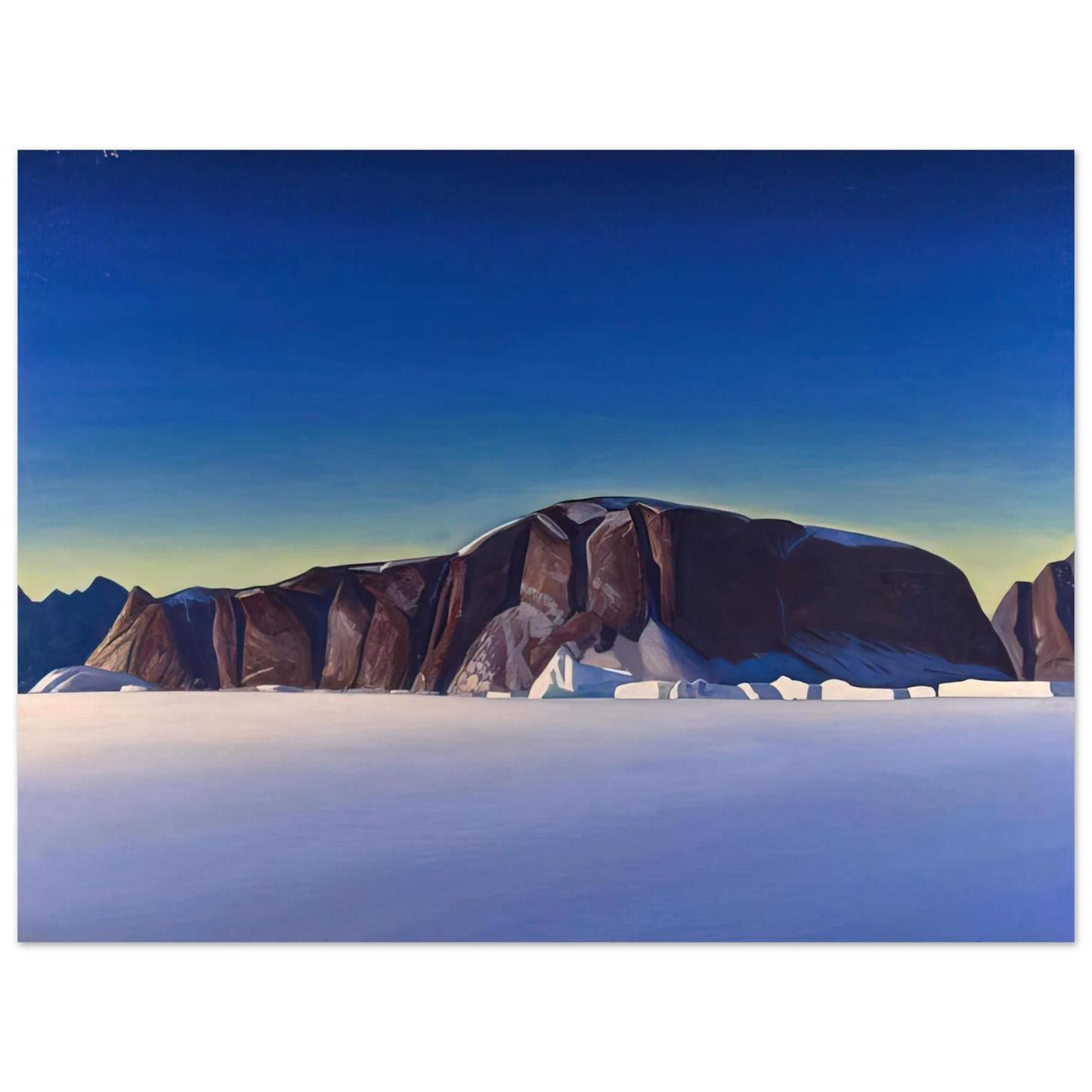 Rockwell Kent - Greenland Coast Fine Art Poster - Default Title
