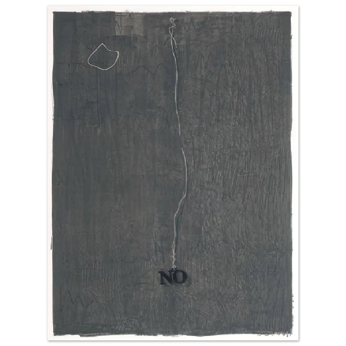 Jasper Johns - NO 1969 Fine Art Poster - Default Title