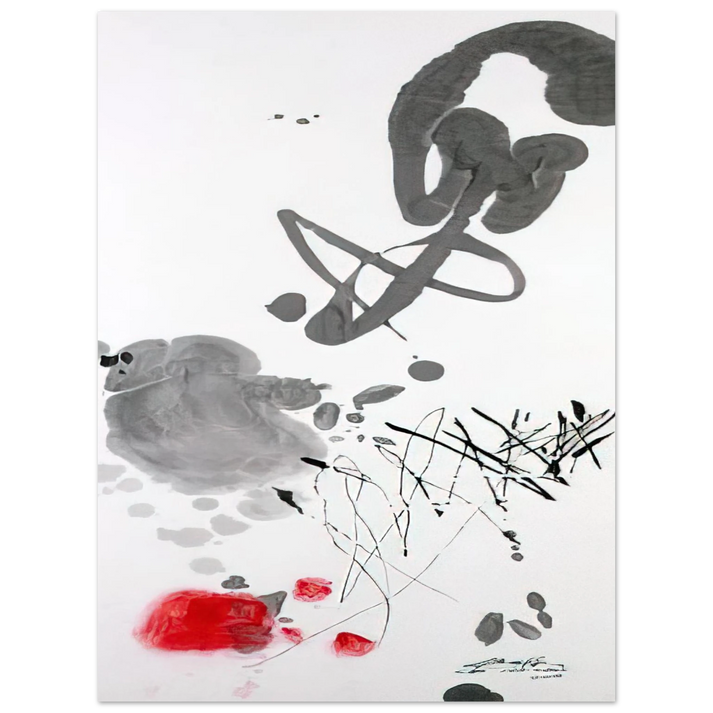 Chu teh Chun - MAR 08 NO 7 2008 75x100 cm / 30x40inches Fine Art Poster