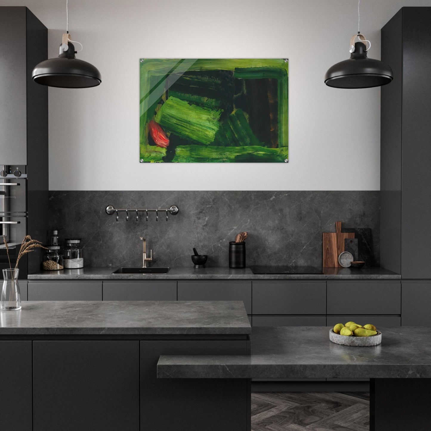 Clean Sheets - 1984 - Howard Hodgkin Acrylic Print - 70x100 cm / 28x40″ inches