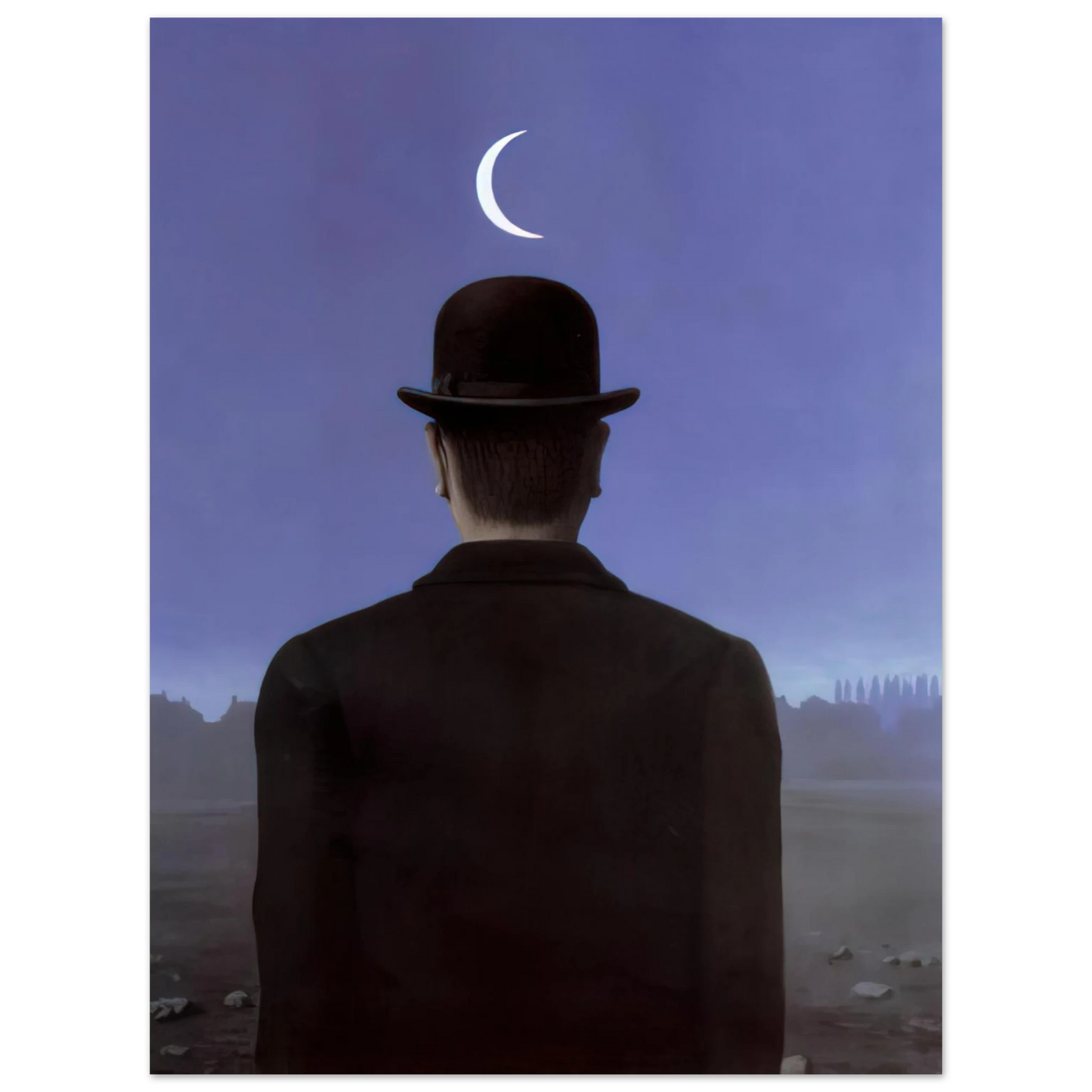 Rene Magritte - THE SCHOOLMASTER 1954 Fine Art Poster - Default Title