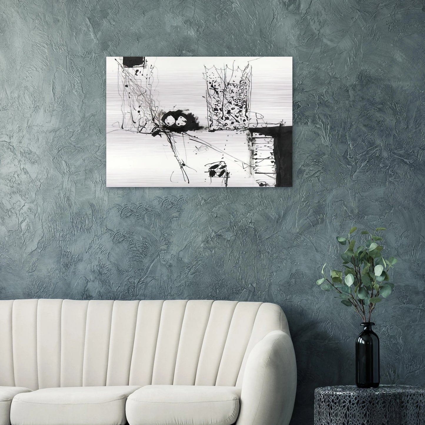 Tree House - 1981 - Gene Davis Brushed Aluminum Print - 70x100 cm / 28x40 inches | Gene Davis Aluminum Print | Gene Davis Prints