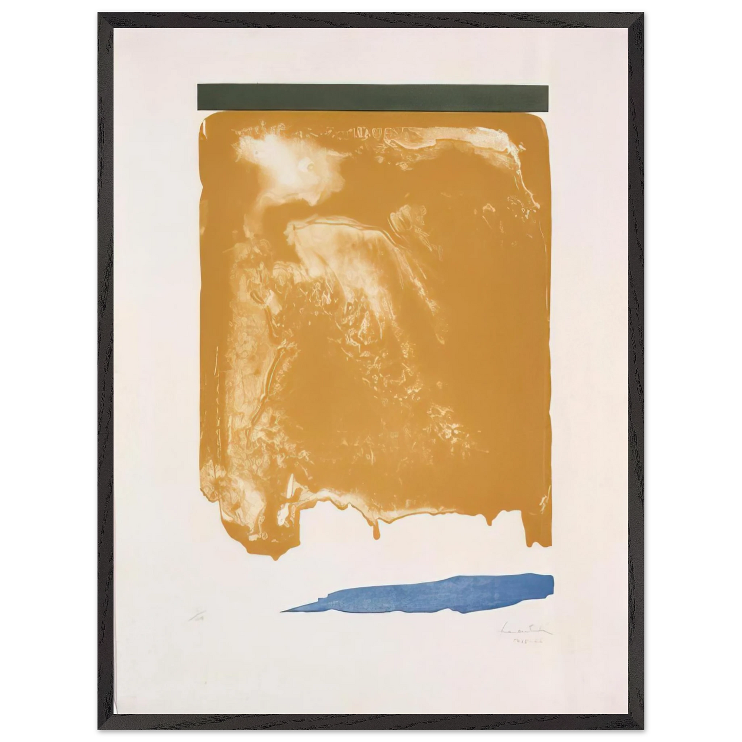 Helen Frankenthaler - Persian Garden - 1966 Wall art - 27x35 cm / 11x14 inches - Fine Art Poster - -