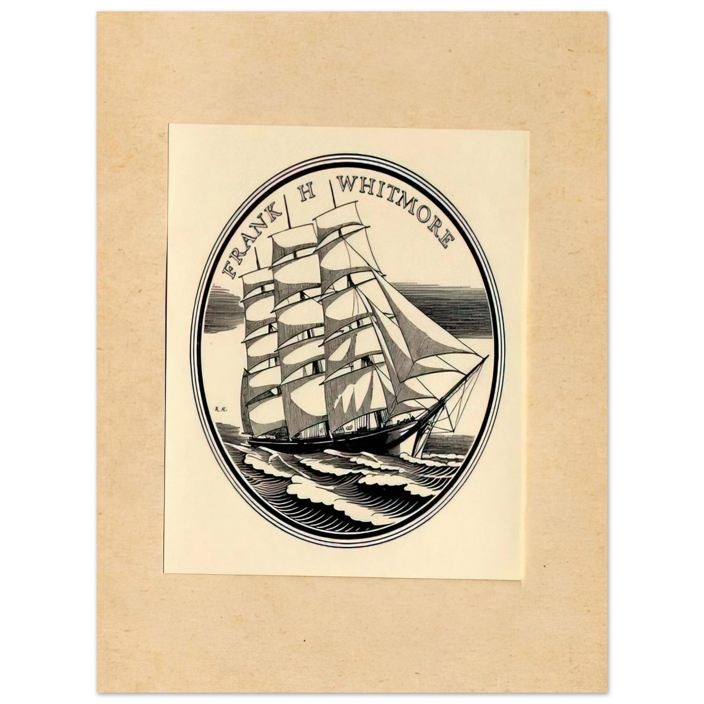 Rockwell Kent - Illustration to Frank H. Whitmore Fine Art Poster - Default Title