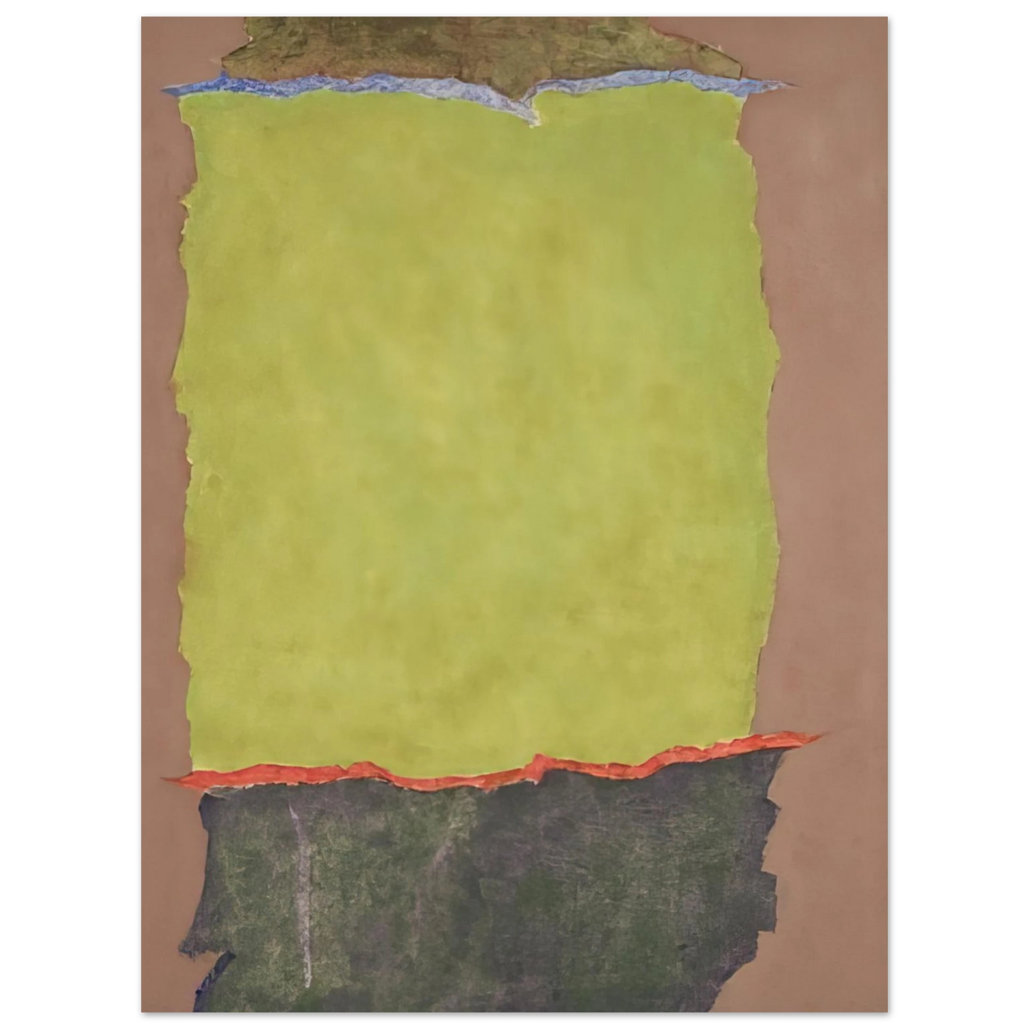 Theodoros Stamos - Infinity Field #2 Lefkada Series - 1978 Fine Art Poster - Default Title