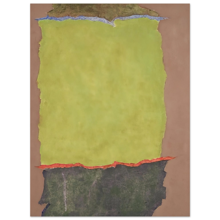 Theodoros Stamos - Infinity Field #2 Lefkada Series - 1978 75x100 cm / 30x40inches Fine Art Poster