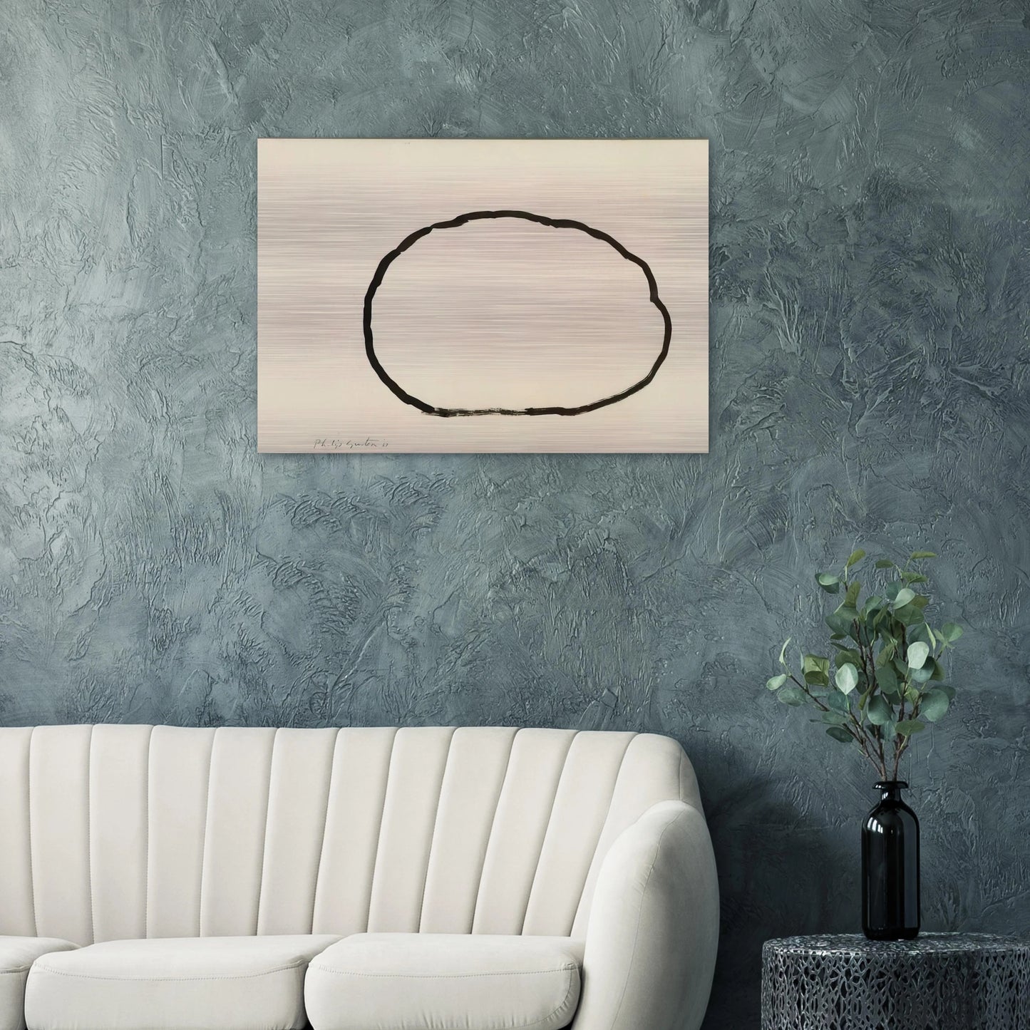 UNTITLED 6 - Philip Guston Brushed Aluminum Print - 70x100 cm / 28x40 inches | Philip Guston Aluminum Print | Philip Guston Prints