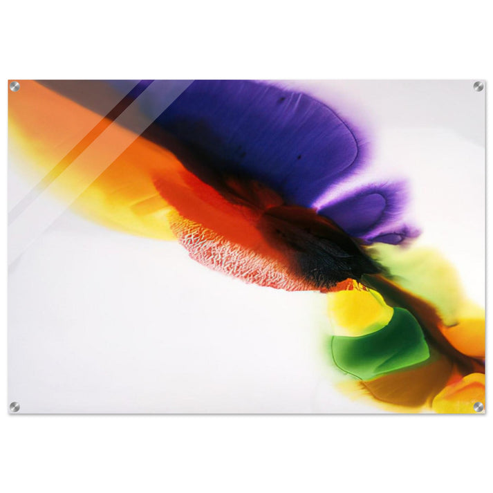 Phenomena Tibetan Flange - 1973 - Paul Jenkins Acrylic Print - 70x100 cm / 28x40″ inches