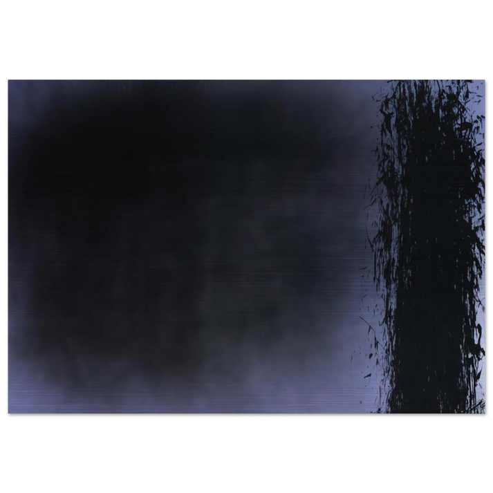 Untitled T1980-K5 - 1980 - Hans Hartung Brushed Aluminum Print - 70x100 cm / 28x40 inches | Hans Hartung Aluminum Print | Hans Hartung Prints