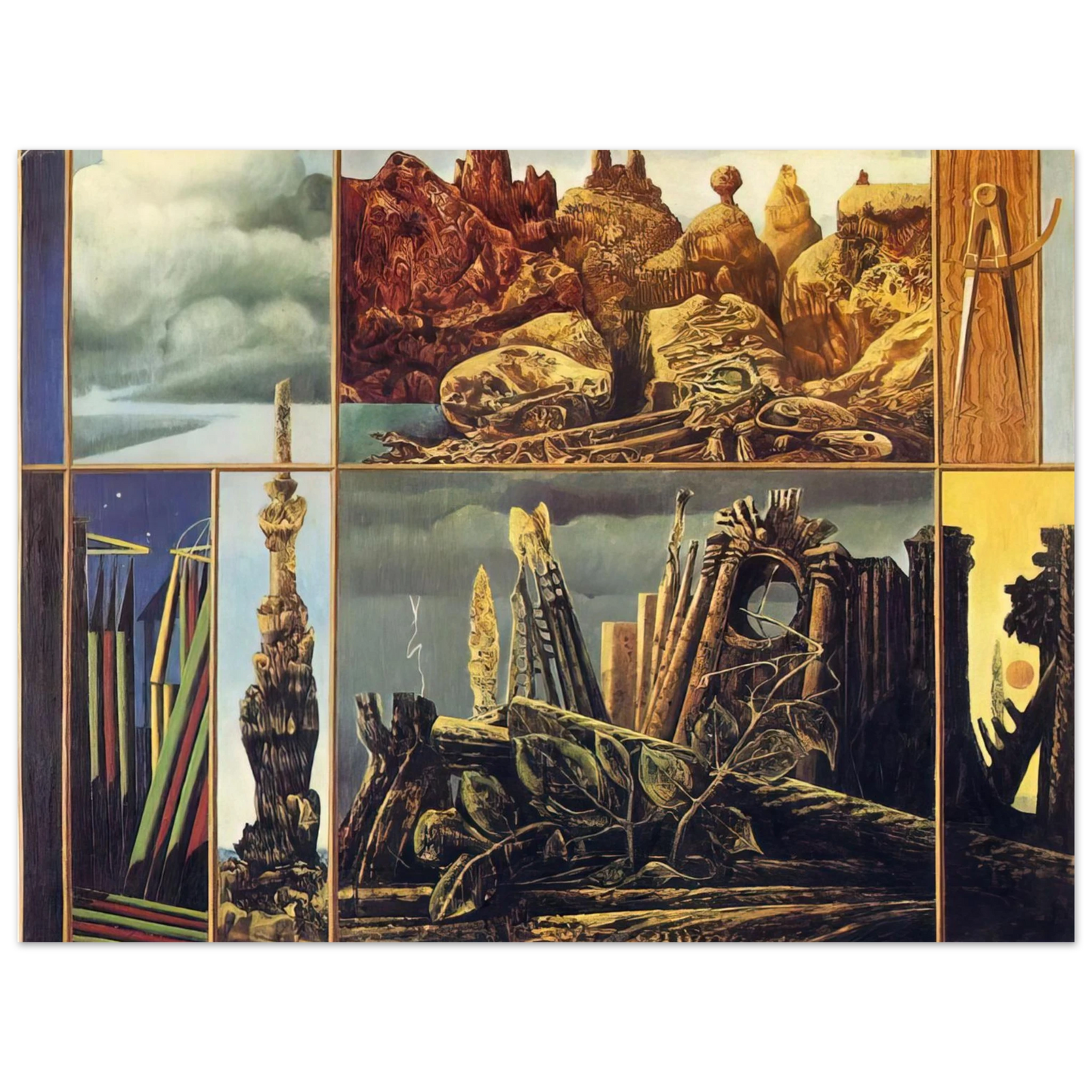 Max Ernst - Painting for Young People Fine Art Poster - Default Title