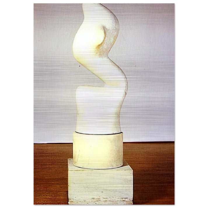 Rising Up S elevant - Jean Arp Brushed Aluminum Print - 70x100 cm / 28x40 inches | Jean Arp Aluminum Print | Jean Arp Prints