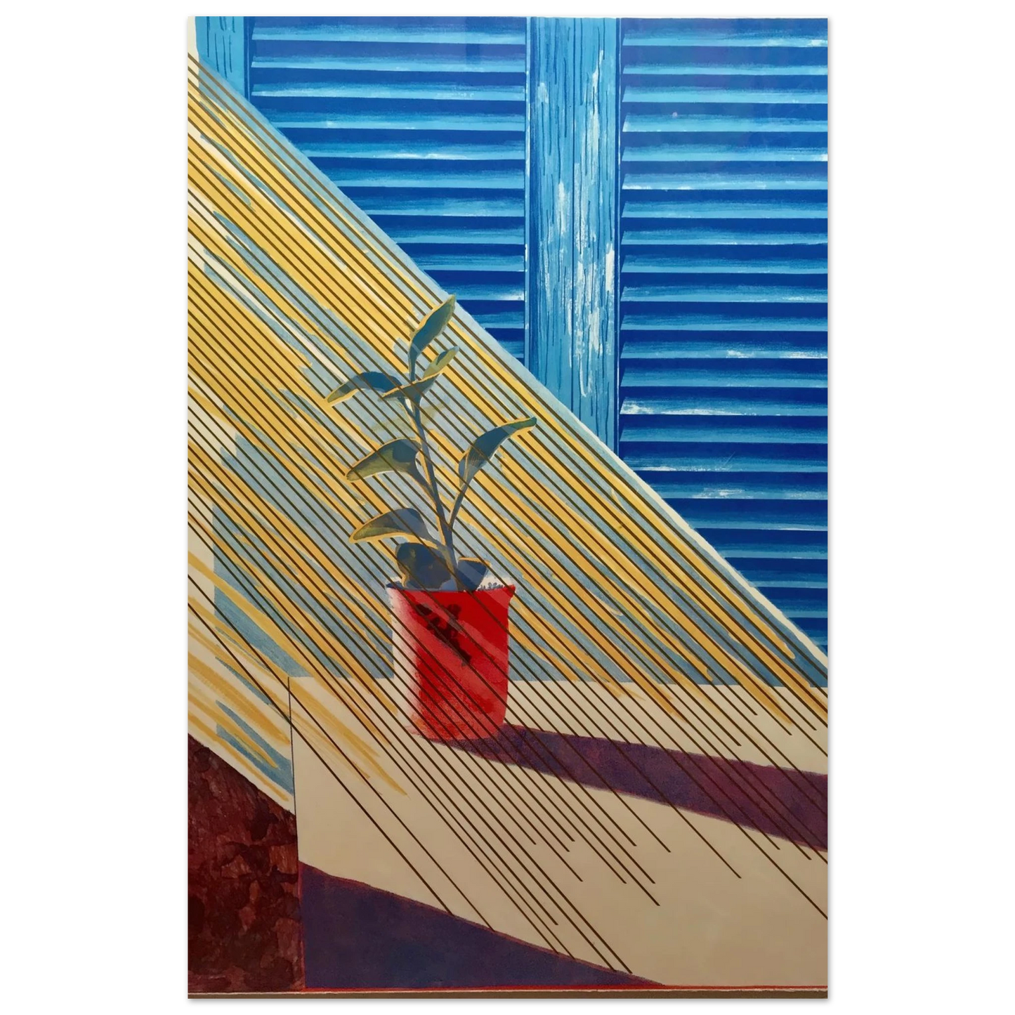 David Hockney - David Hockney Wall art - 20x25 cm / 8x10 inches - Fine Art Poster - -