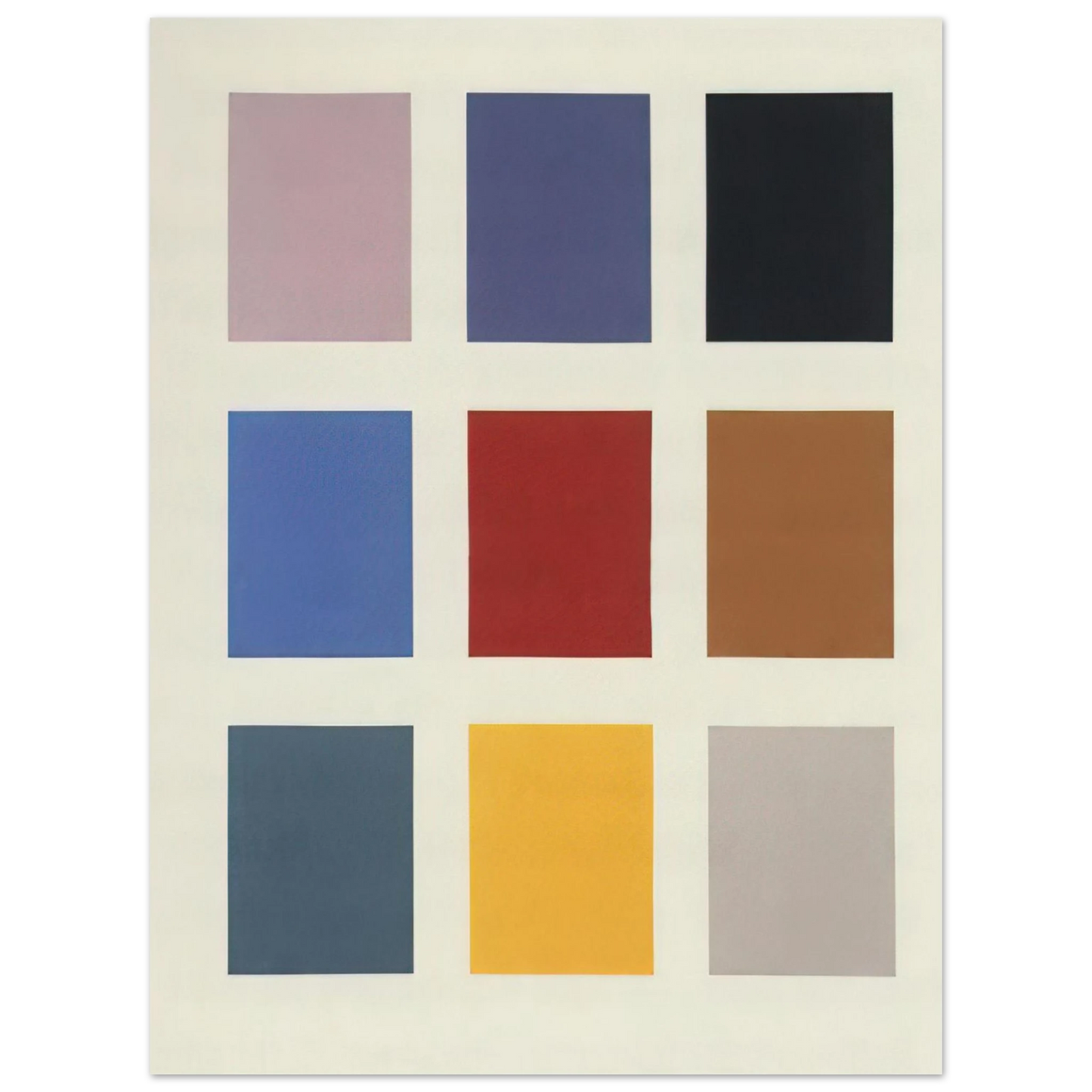 Gerhard Richter - COLOR CHART NO 139 1 1966 Fine Art Poster - Default Title