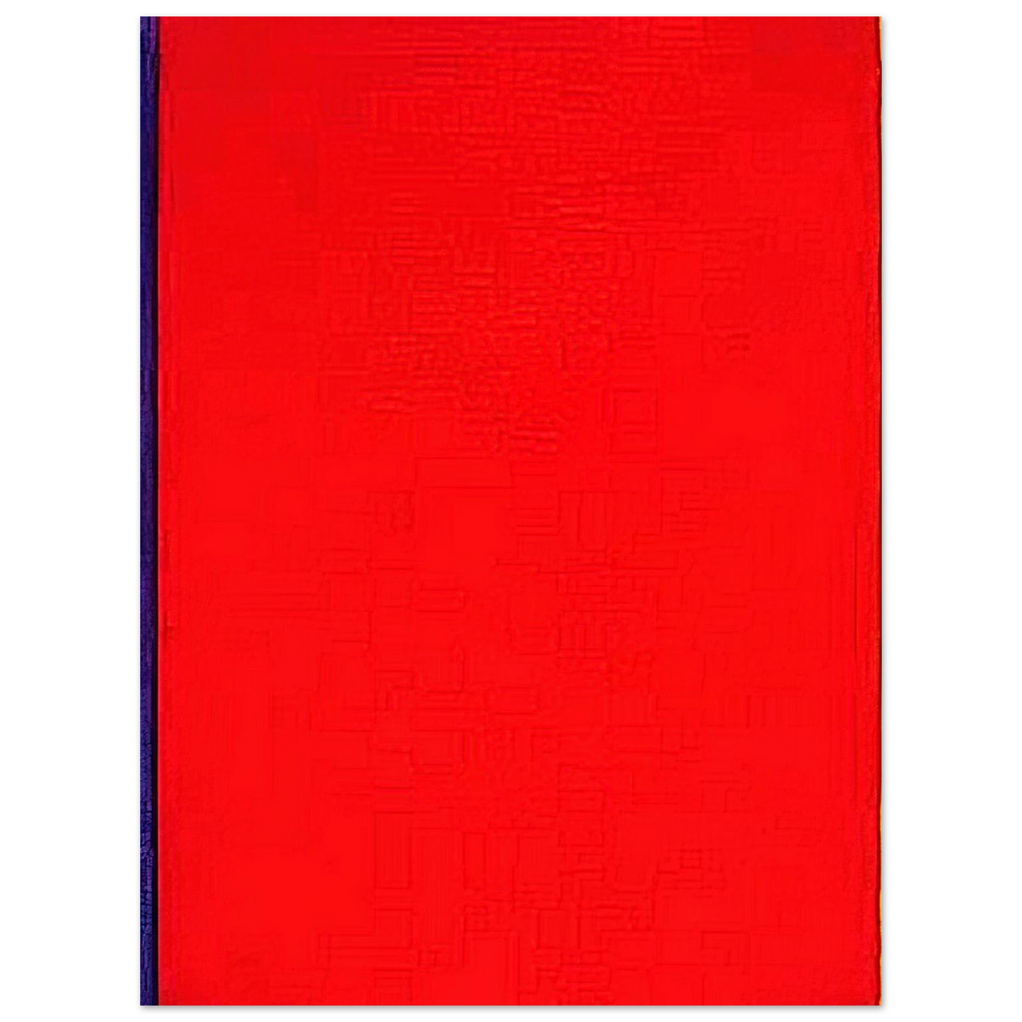 Barnett Newman - Who's Afraid of Red, Yellow, and Blue I Fine Art Poster - Default Title