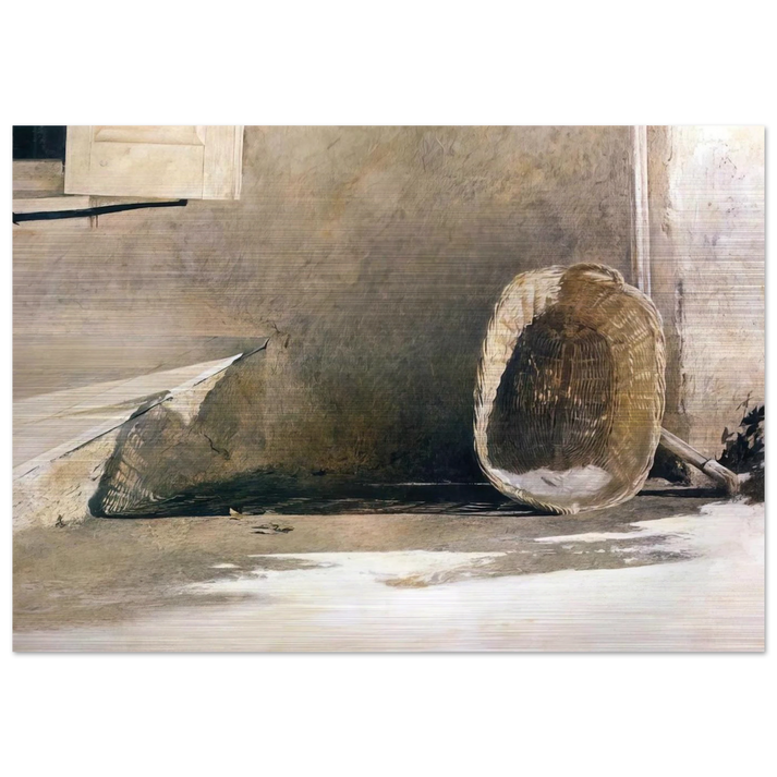 MONDAY MORNING - Andrew Wyeth Brushed Aluminum Print - 70x100 cm / 28x40 inches | Andrew Wyeth Aluminum Print | Andrew Wyeth Prints