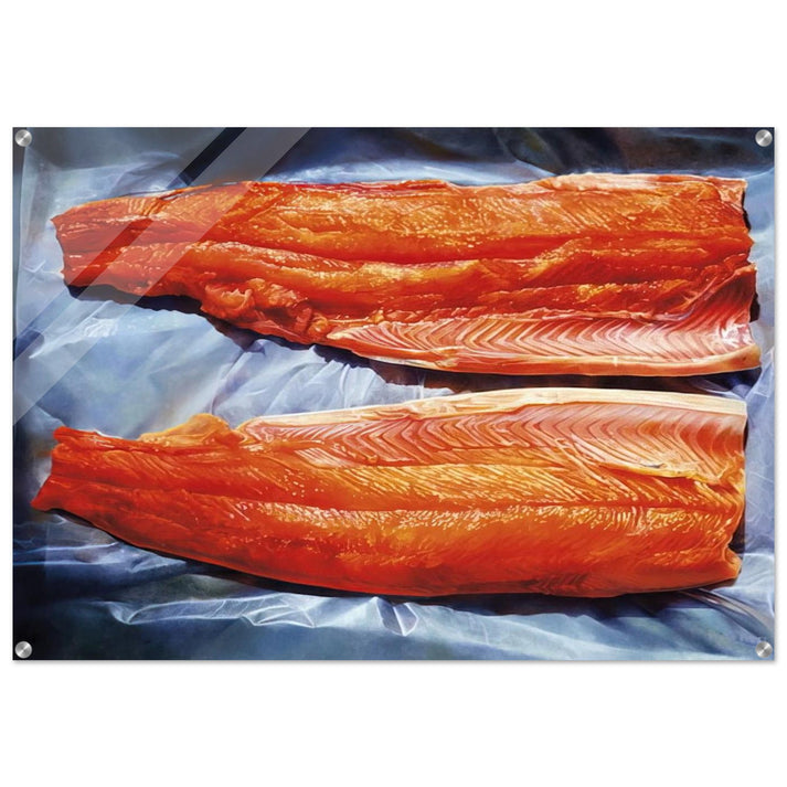 Split Grilse - 1979 - Mary Pratt Acrylic Print - 70x100 cm / 28x40″ inches