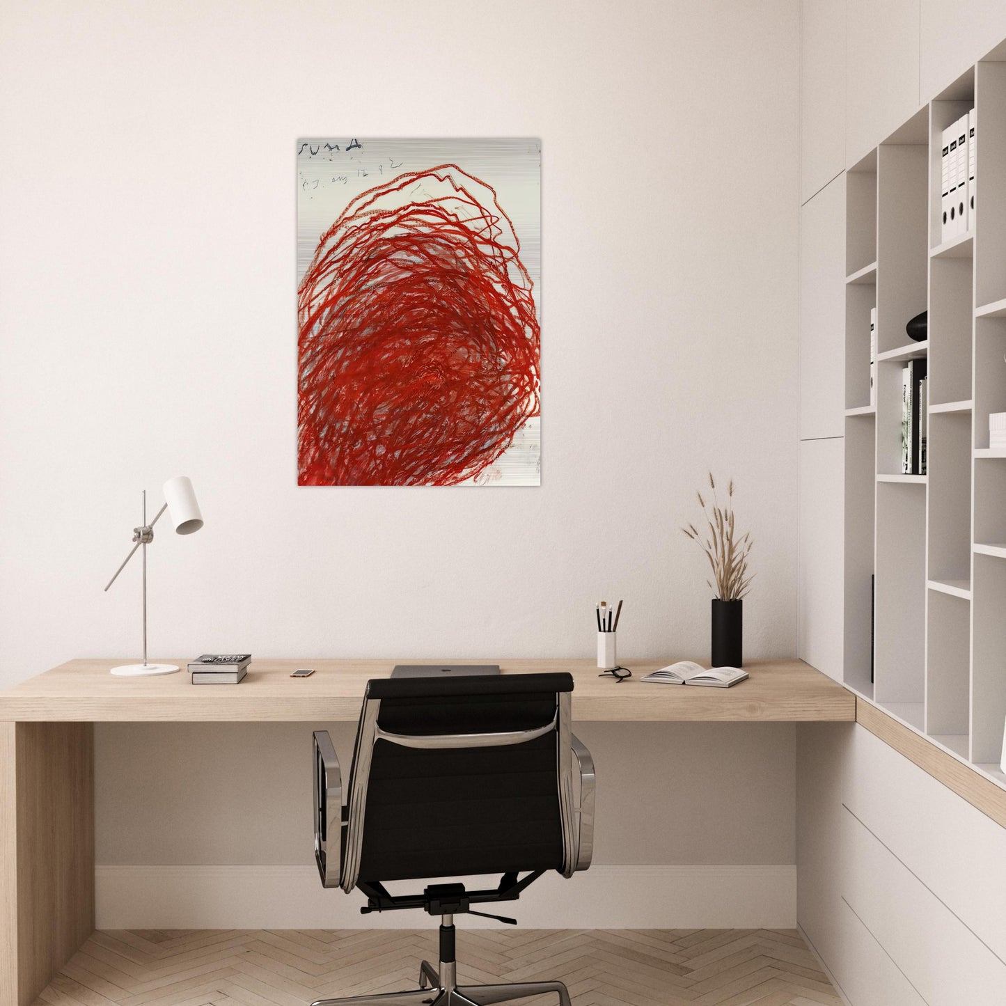 Suma - Cy Twombly Brushed Aluminum Print - 70x100 cm / 28x40 inches | Cy Twombly Aluminum Print | Cy Twombly Prints