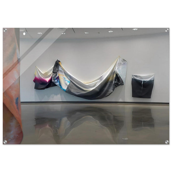 Black Garland - Sam Gilliam Acrylic Print - 70x100 cm / 28x40″ inches