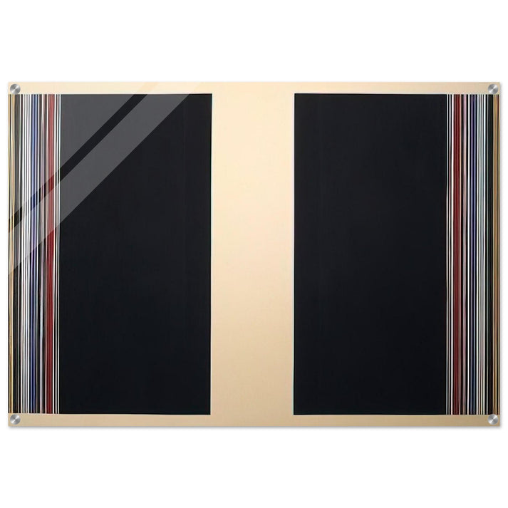 Untitled - 1985 - Gene Davis Acrylic Print - 70x100 cm / 28x40″ inches | Gene Davis Wall Art | Gene Davis Prints