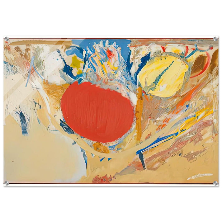 Break Through, 1956- - Helen Frankenthaler Acrylic Print - 70x100 cm / 28x40″ inches