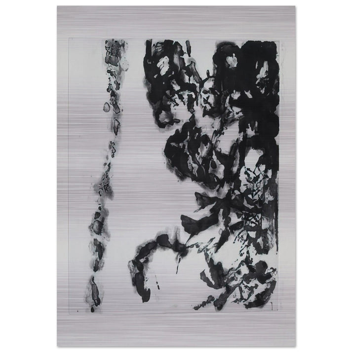 EULOGY ON THE EXTREMELY DELICATE THINGS 1993 - Zao Wou-Ki Brushed Aluminum Print - 70x100 cm / 28x40 inches | Zao Wou-Ki Aluminum Print | Zao Wou-Ki Prints