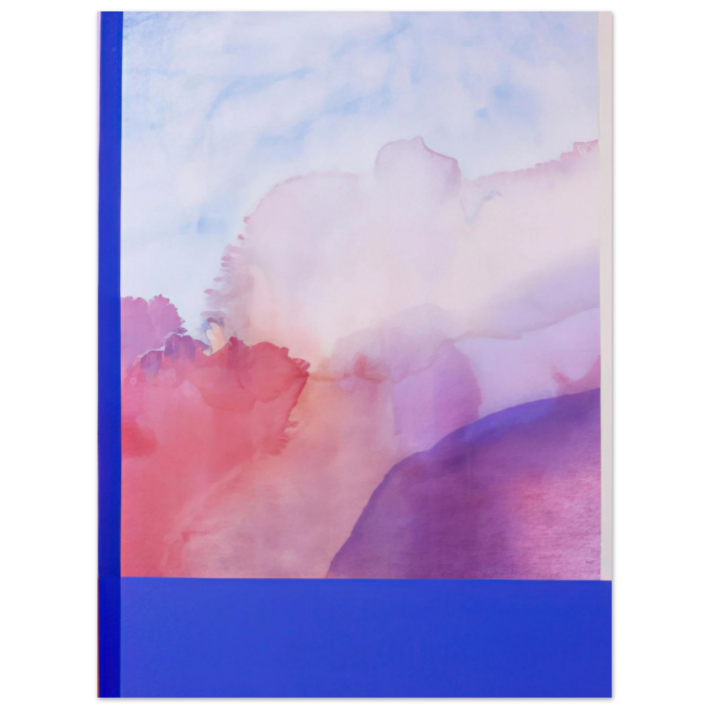 Ronnie Landfield - High Country - 2000 Fine Art Poster - Default Title