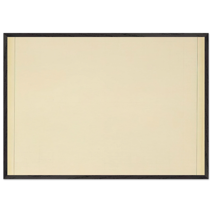 Petal - Agnes Martin 70x100 cm / 28x40 inches Framed Art Print – Black Wooden Frame