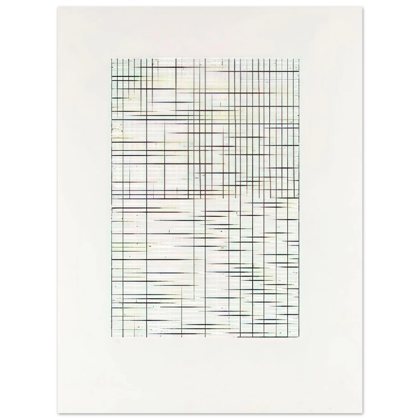 Brice Marden - Untitled from Adriatics - Minimalism Fine Art Poster - Default Title