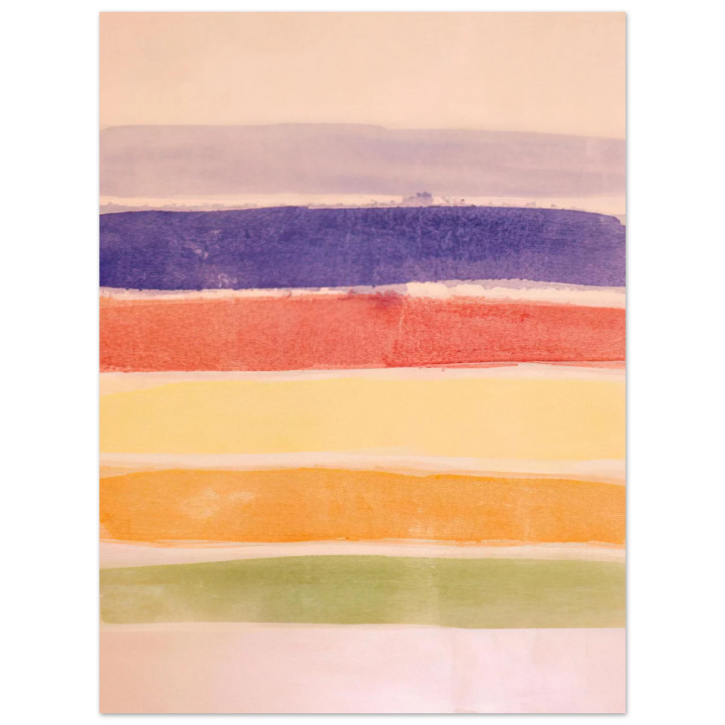 Ronnie Landfield - Meadow - 1981 Fine Art Poster - Default Title