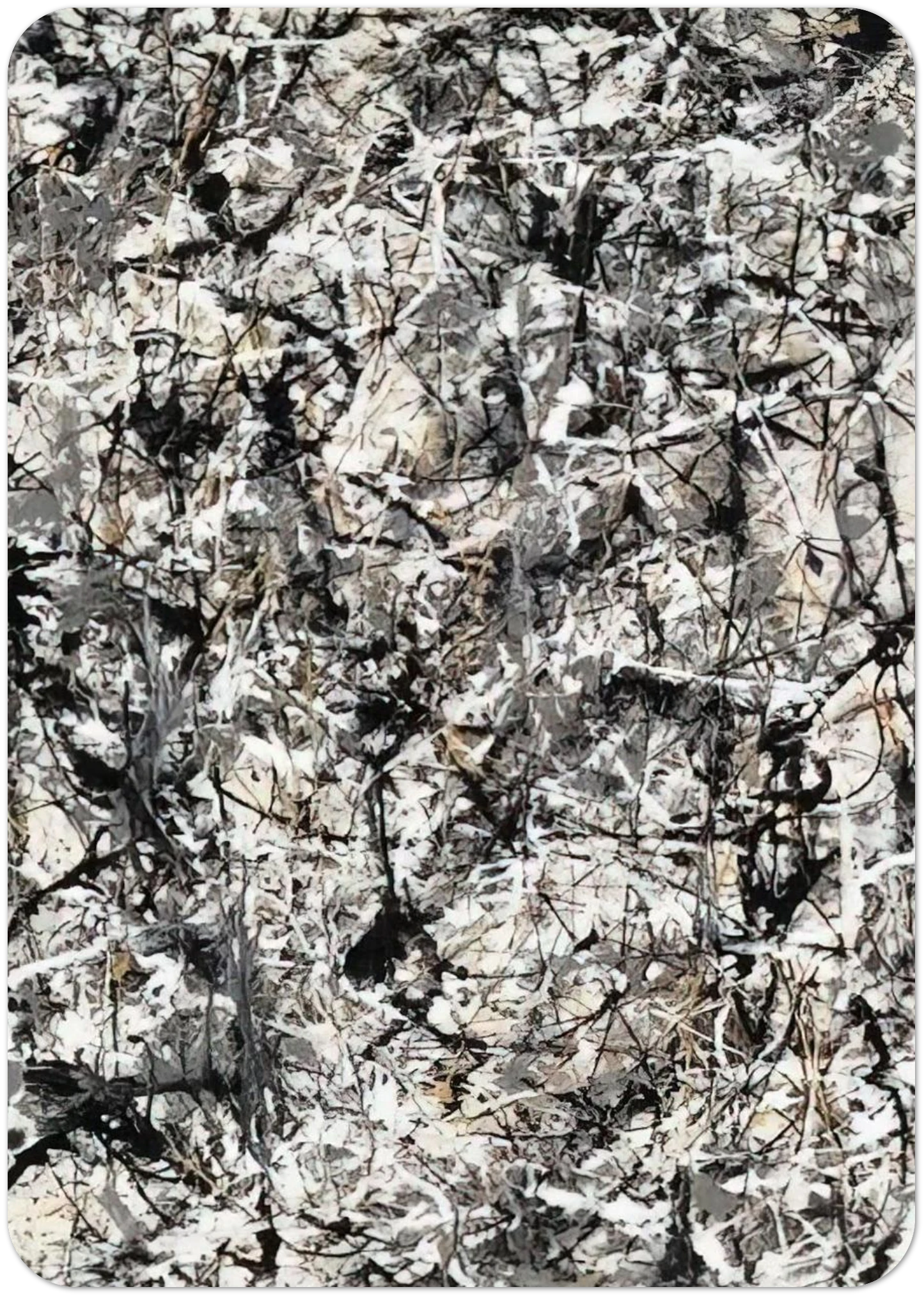 CATHEDRAL 1947 By Jackson Pollock Pack of 10 Post Cards | Jackson Pollock Post Cards | A6 (10.5 x 14.8 cm) - 4.1 x 5.8 inches