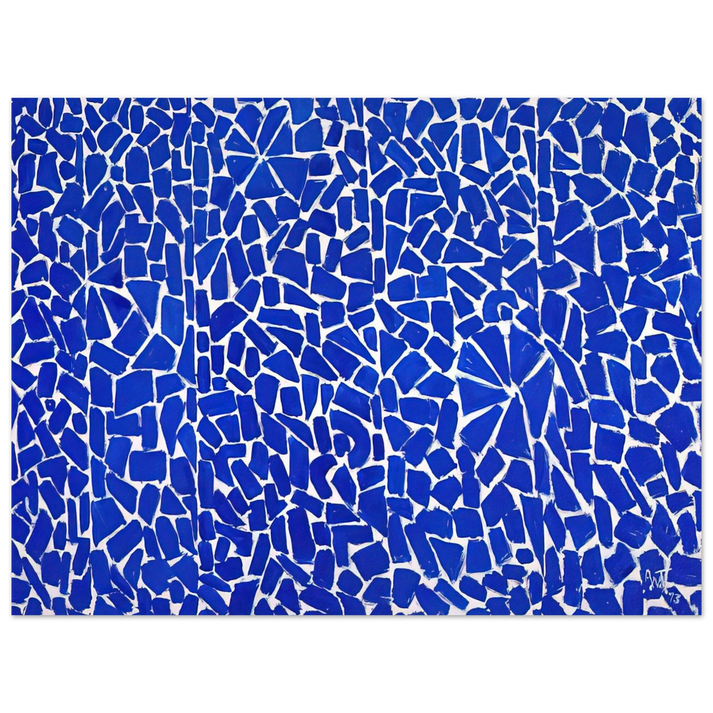 Alma Woodsey Thomas - ELYSIAN FIELDS 1973 75x100 cm / 30x40inches Fine Art Poster