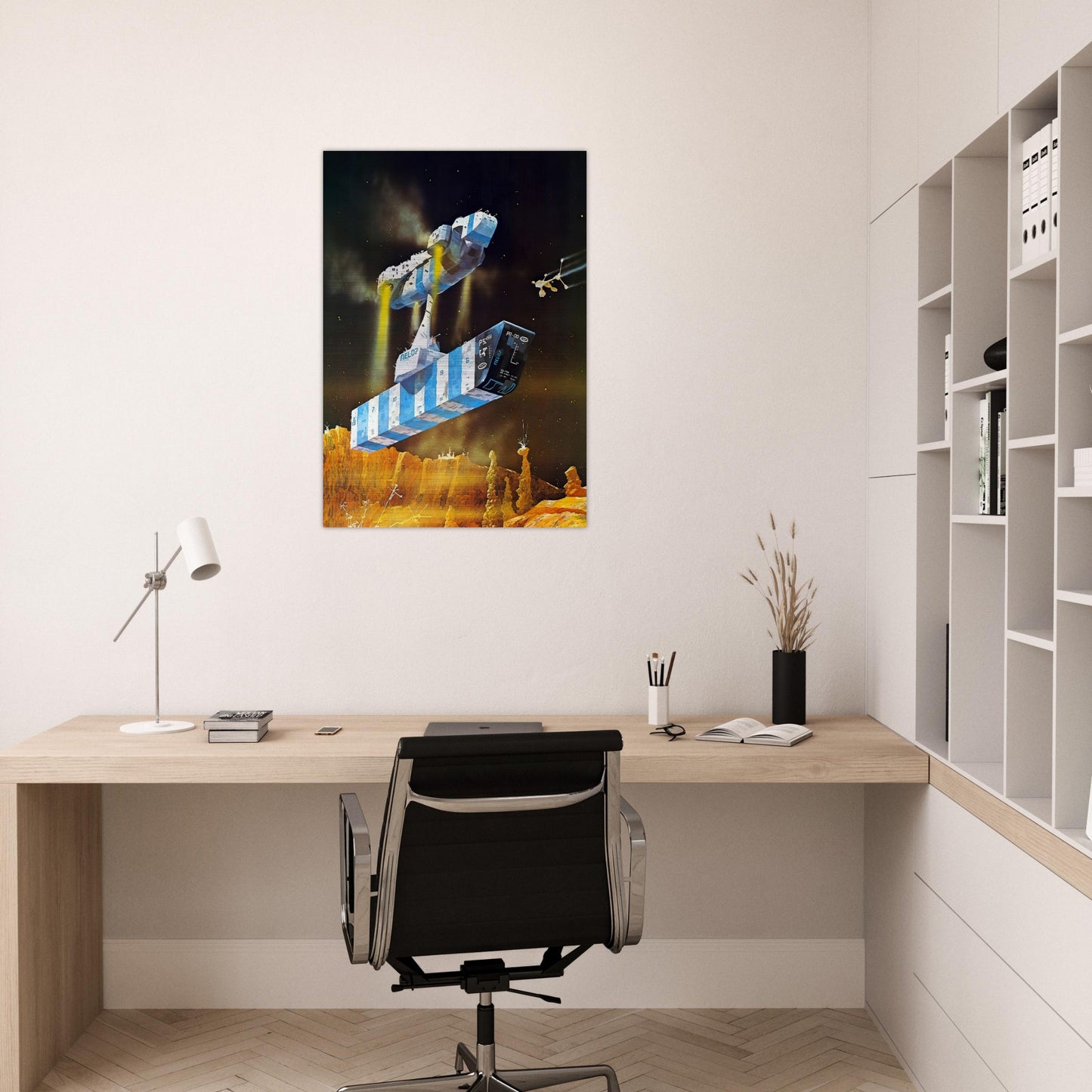 Chris Foss - Chris Foss Brushed Aluminum Print - 70x100 cm / 28x40 inches | Chris Foss Aluminum Print | Chris Foss Prints