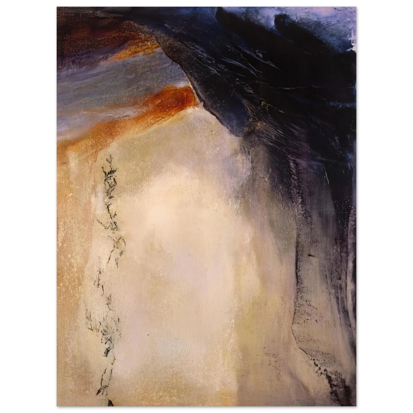 Zao Wou-Ki - 21 08 1995 1995 Fine Art Poster - Default Title