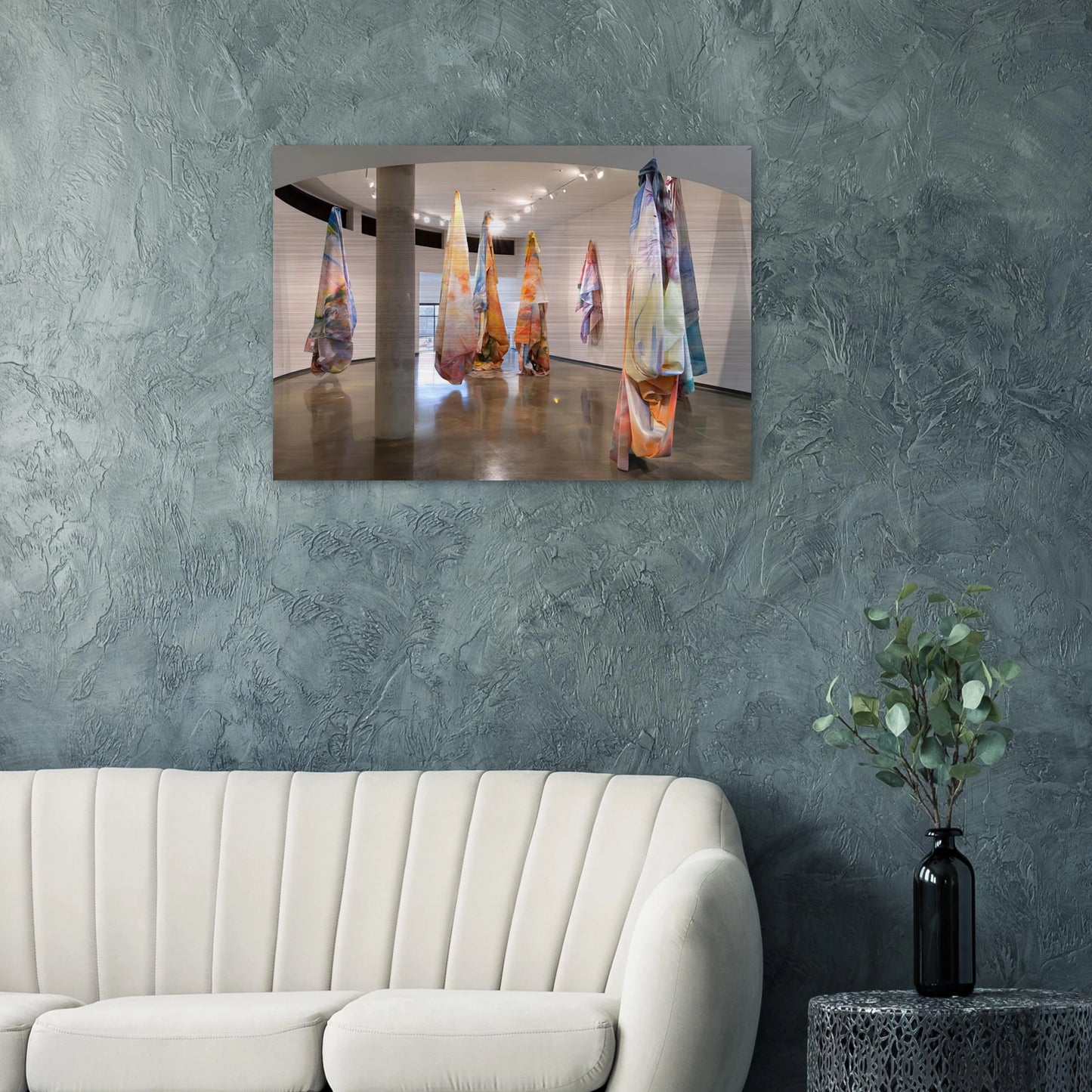 Close to Trees - Sam Gilliam Brushed Aluminum Print - 70x100 cm / 28x40 inches | Sam Gilliam Aluminum Print | Sam Gilliam Prints