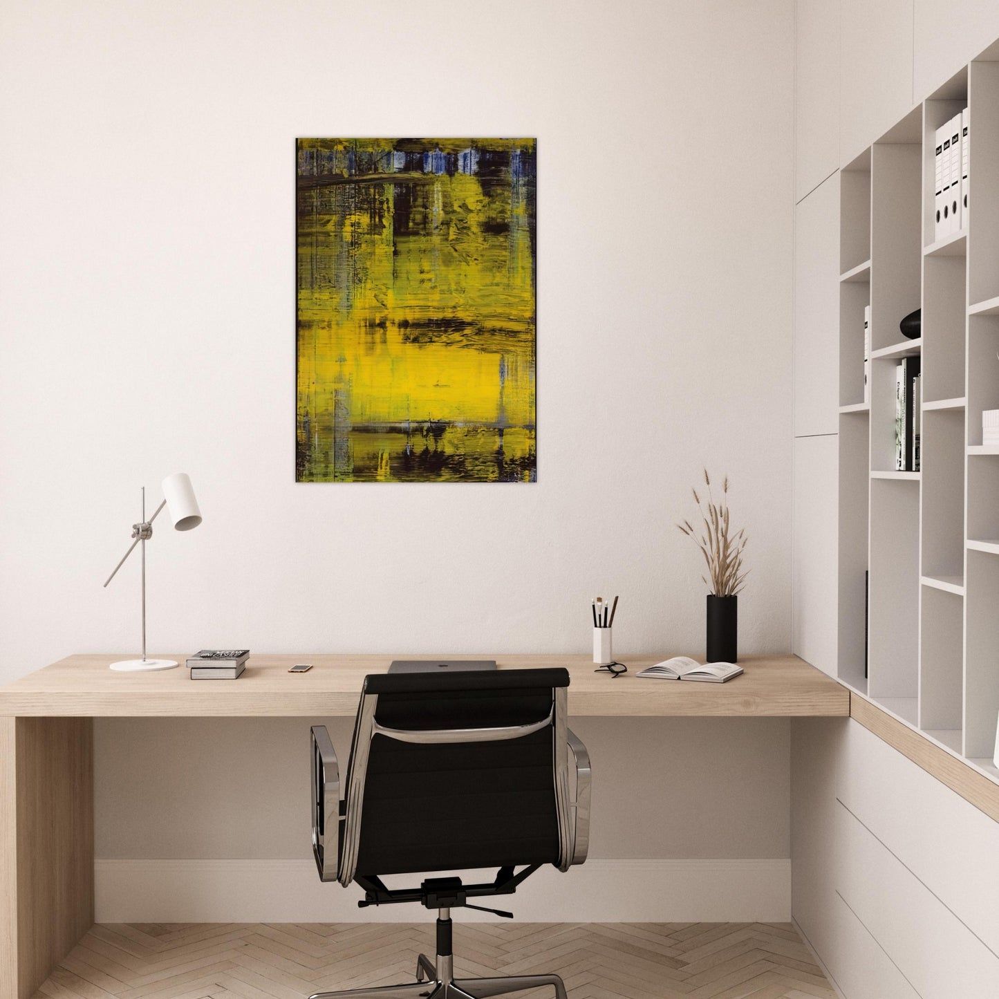 ABSTRACT PAINTING NO 809 3 - Gerhard Richter Brushed Aluminum Print - 70x100 cm / 28x40 inches | Gerhard Richter Aluminum Print | Gerhard Richter Prints