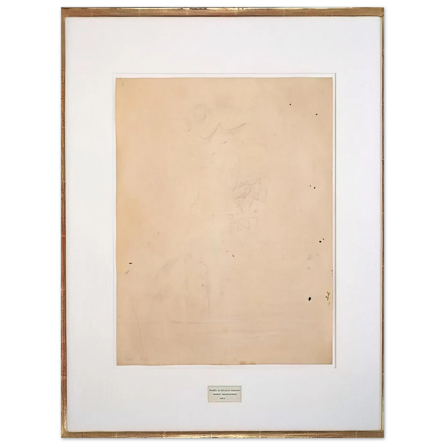 Robert Rauschenberg - ERASED DE KOONING 1953 Fine Art Poster - Default Title