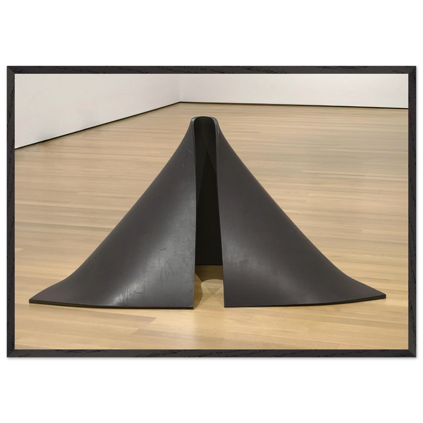 TO LIFT 1967 - Richard Serra Framed Art Print – Black Wooden Frame - Default Title - -Framed Art Print