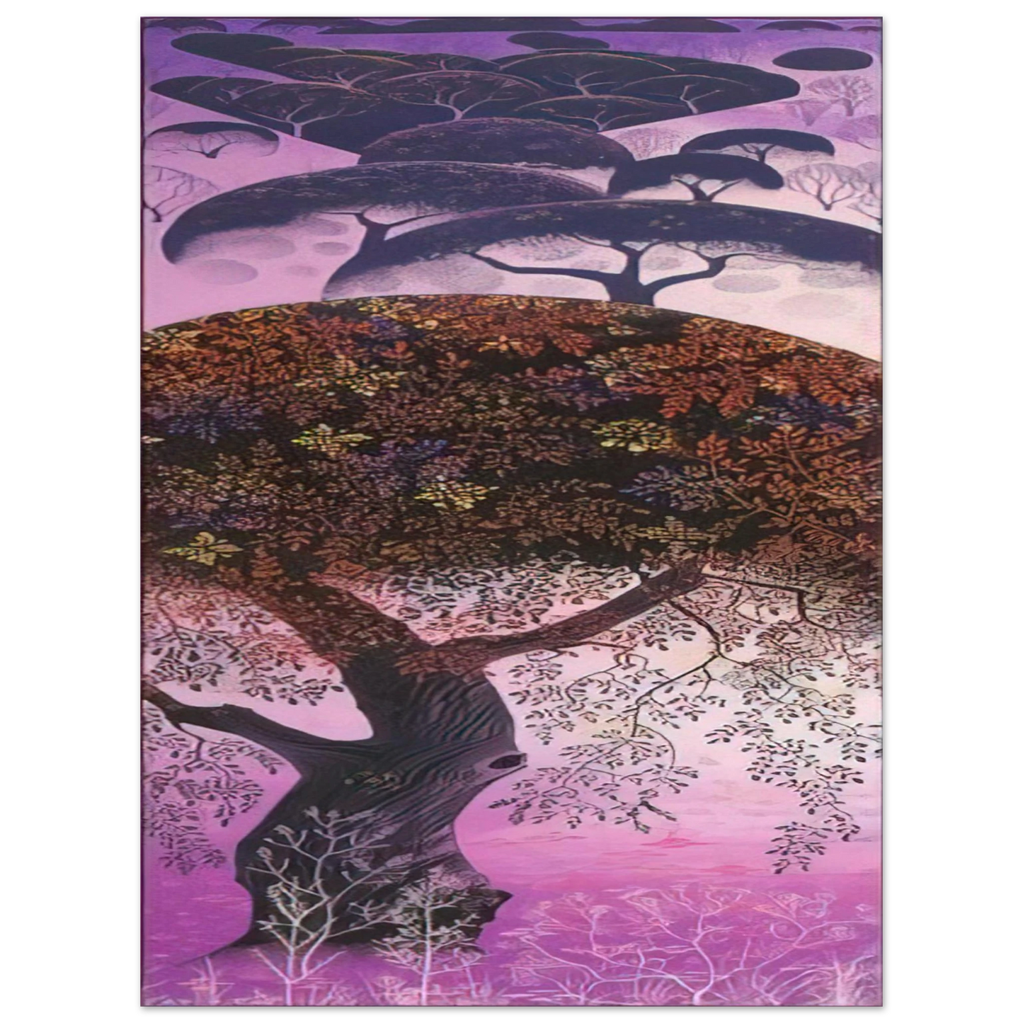 Eyvind Earle - California Tapestry Fine Art Poster - Default Title