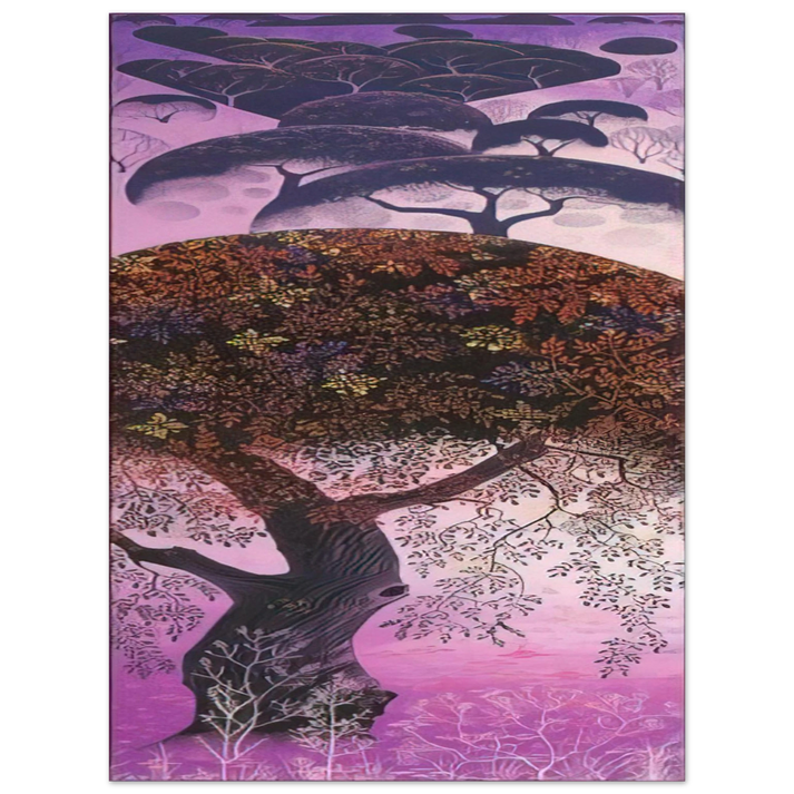 Eyvind Earle - California Tapestry 75x100 cm / 30x40inches Fine Art Poster