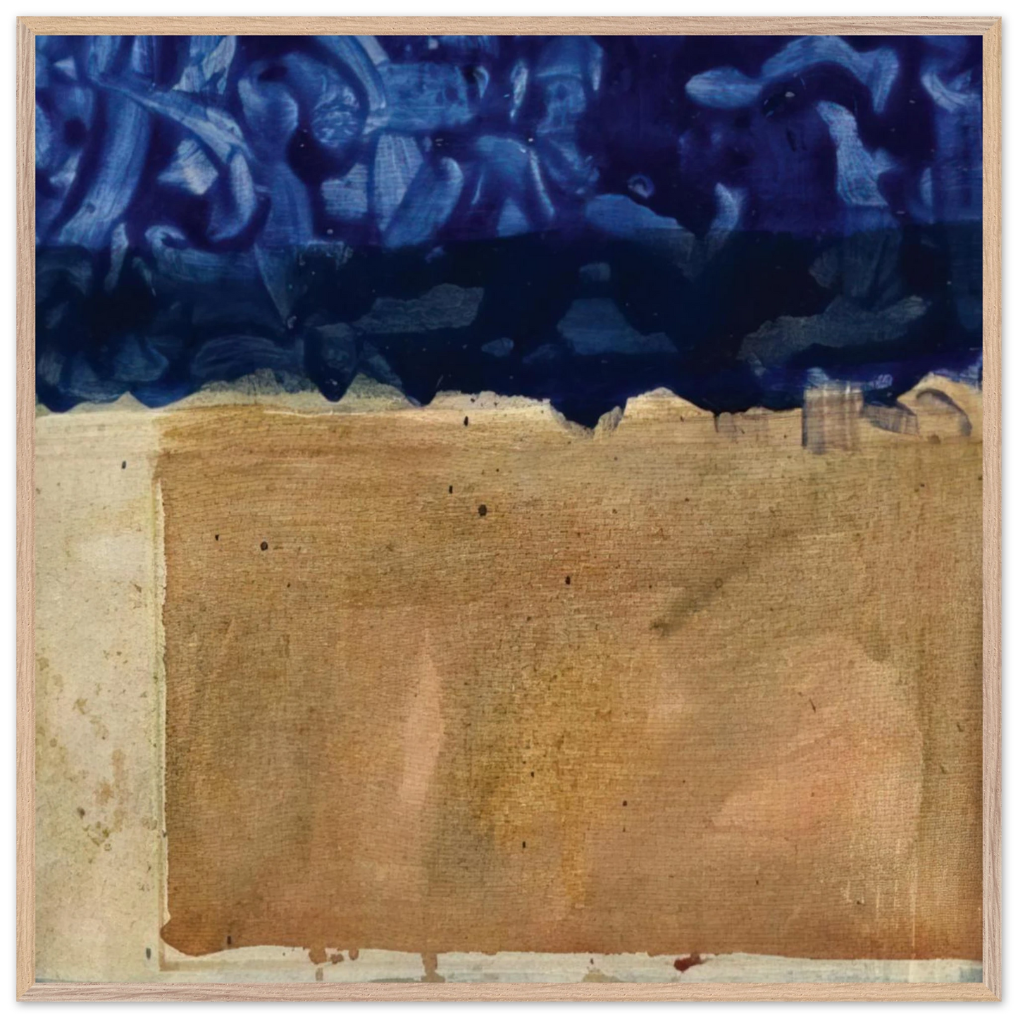 Helen Frankenthaler - Shoreline - 1952 Wall art - 70x100 cm / 28x40 inches - Fine Art Poster - -