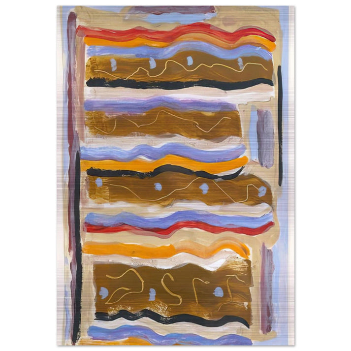 Untitled - 1950 - Betty Parsons Brushed Aluminum Print - 70x100 cm / 28x40 inches | Betty Parsons Aluminum Print | Betty Parsons Prints